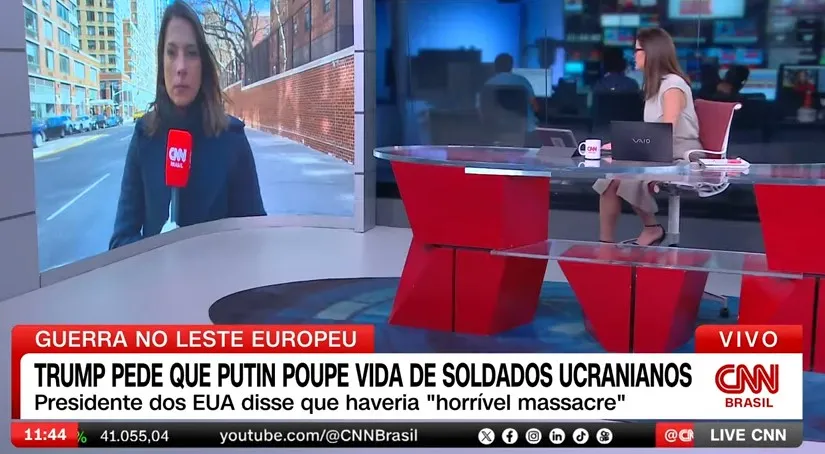 Guerra da Ucrânia: Trump pede a Putin que as vidas de soldados ucranianos sejam poupadas | LIVE CNN